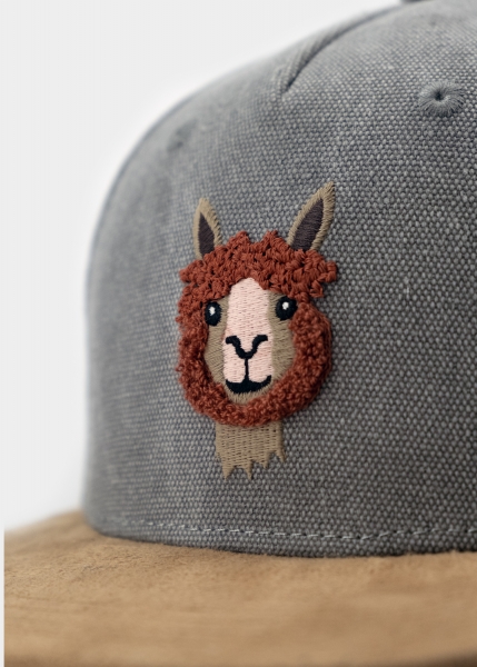"Alpaka" - grau (Snapback)